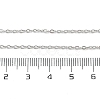 Non-Tarnish 304 Stainless Steel Cable Chain Necklace for Men Women NJEW-K245-014B-2