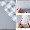 4 Sheets Rectangle Plastic Mesh Canvas Sheets DIY-CP0012-72A-5