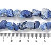 Raw Rough Natural Lapis Lazuli Beads Strands G-B065-C03-5