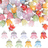 72Pcs 9 Colors Acrylic Pendants OACR-SC0002-38A-7