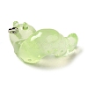 Luminous Transparent Resin Pendants RESI-E056-03P-02-3