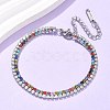 304 Stainless Steel Multi-strand Bracelets BJEW-C103-03P-1