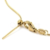 304 Stainless Steel Add a Bead Adjustable Snake Chains Bracelets for Women BJEW-M307-01E-G-3