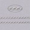 Brass Twisted Chains X-CHC-Q001-5x4mm-S-1