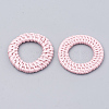 Handmade Spray Painted Reed Cane/Rattan Woven Linking Rings WOVE-N007-01D-1