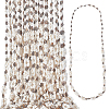 Natural Shell Beaded Long Necklaces for Women AJEW-WH0460-131C-1