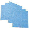 5 Sheets Denim Self-adhesive Patches PATC-TA0001-61B-2