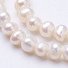 Natural Cultured Freshwater Pearl Beads Strands PEAR-F004-02-01-3