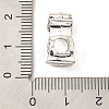 Tibetan Style Alloy European Beads FIND-E041-14AS-3