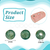 2 Strands Natural Moss Agate Beads Strands G-OC0005-64-2