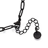 Ion Plating(IP) 304 Stainless Steel Paperclip Chain Necklace NJEW-D045-14B-03-2