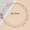 Glass Seed Beaded Necklaces for Women LO6603-3