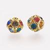 Brass Beads RB-K050-14mm-A02-2
