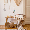 Iron Bell Pendant Decorations HJEW-AB00156-5