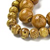 Handmade Porcelain Beads Strands PORC-B002-19H-4