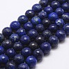 Natural Lapis Lazuli Beads Strands G-D840-38-8mm-1
