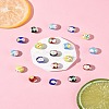 20Pcs 5 Colors Handmade Porcelain Beads PORC-FS0001-18-7