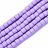 Polymer Clay Bead Strands X-CLAY-T001-C15-2