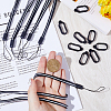 DIY Anti-lost Electronic Stylus & Lighter Pendant Necklace Making Kit AJEW-GF0007-87-3