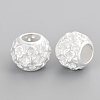 Alloy European Filigree Beads PALLOY-Q357-96MS-RS-1