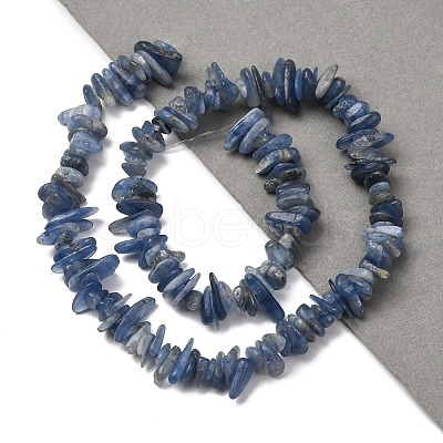 Natural Kyanite/Cyanite/Disthene Chip Beads Strands G-E271-78-1