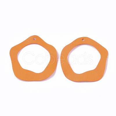 Spray Painted Iron Pendants IFIN-S704-17C-1