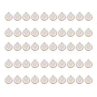 Golden Plated Alloy Charms ENAM-SZ0001-25A-V-1
