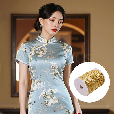 50M Satin Ribbon OCOR-WH0070-171B-1
