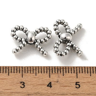 Tibetan Style Alloy Beads PALLOY-P302-01B-AS-1