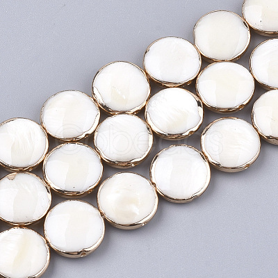 Freshwater Shell Multi-strand Links Strands SSHEL-T007-20B-1