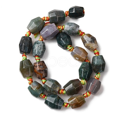 Natural Indian Agate Beads Strands G-A311-A01-01-1