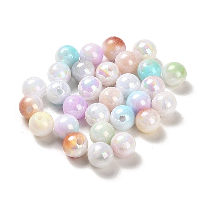 Opaque Acrylic Beads OACR-Z016-01A-M-1