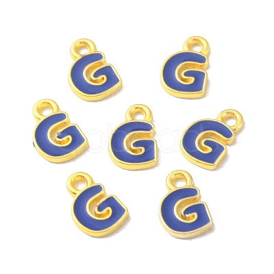 Alloy Enamel Pendants ENAM-P247-01MG-G-1