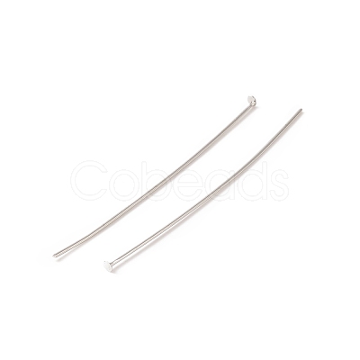 Brass Flat Head Pins KK-WH0058-03D-P-1