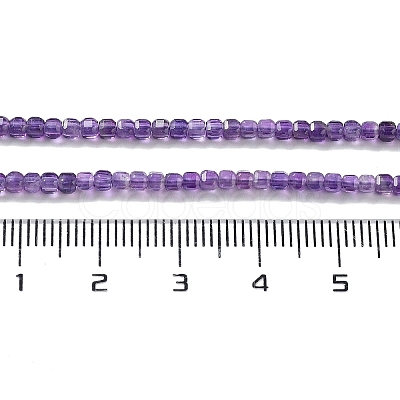 Natural Amethyst Beads Strands X-G-J400-A03-01-1