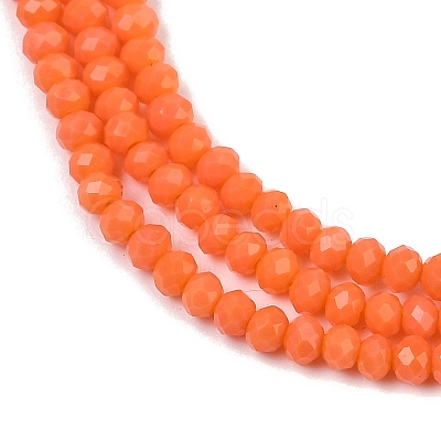 Imitation Jade Glass Beads Strands GLAA-G045-A22-1