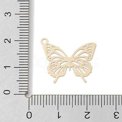 Brass Filigree Pendants KK-K366-43KCG-1