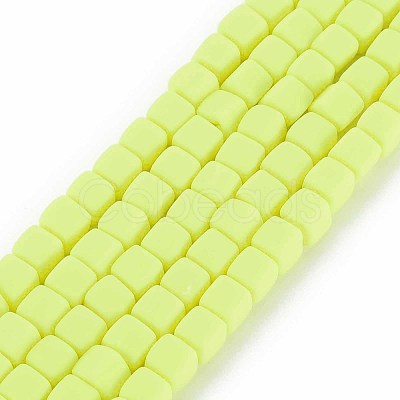 Handmade Polymer Clay Beads Strands CLAY-T020-09H-1