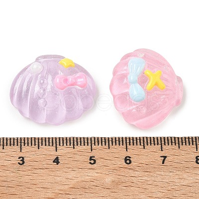 Resin Cabochons RESI-F072-02-1
