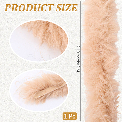 Fibre Top for DIY Hand-Decorated Artificial Wool Strip Accessories FIND-WH20003-98A-1