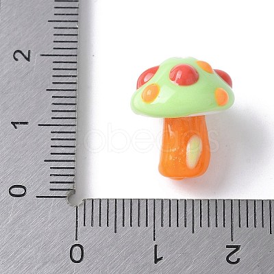 Handmade Lampwork Bumpy Beads LAMP-Q007-01D-1