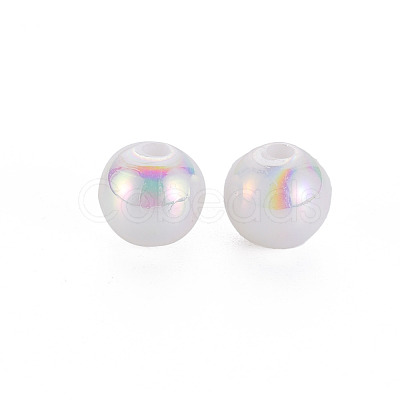 Opaque Acrylic Beads MACR-S370-D8mm-01-1