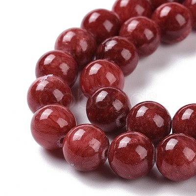 Natural Persian Jade Beads Strands G-D434-4mm-08-1