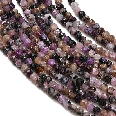 Natural Charoite Beads Strands GG-CBA4399-A10-01-1
