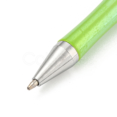 UV Plated Plastic Ball-Point Pen AJEW-C038-03C-1