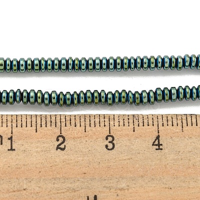 Electroplated Synthetic Non-Magnetic Hematite Beads Strands G-I360-C03-06-1