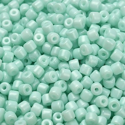 Baking Paint Pearlized Glass Seed Beads SEED-C001-04A-02-1