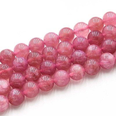 Natural Quartz Beads Strands G-N355-10mm-70-1