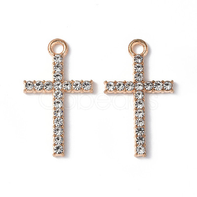 Alloy Crystal Rhinestone Pendants LS-PALLOY-F288-03KCG-1