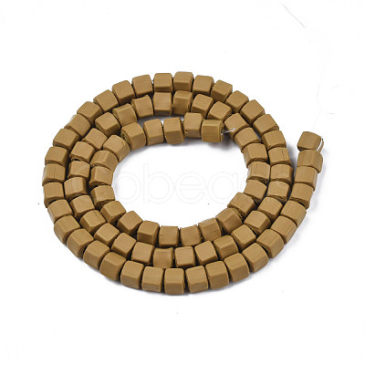 Handmade Polymer Clay Beads Strands CLAY-S092-78C-1